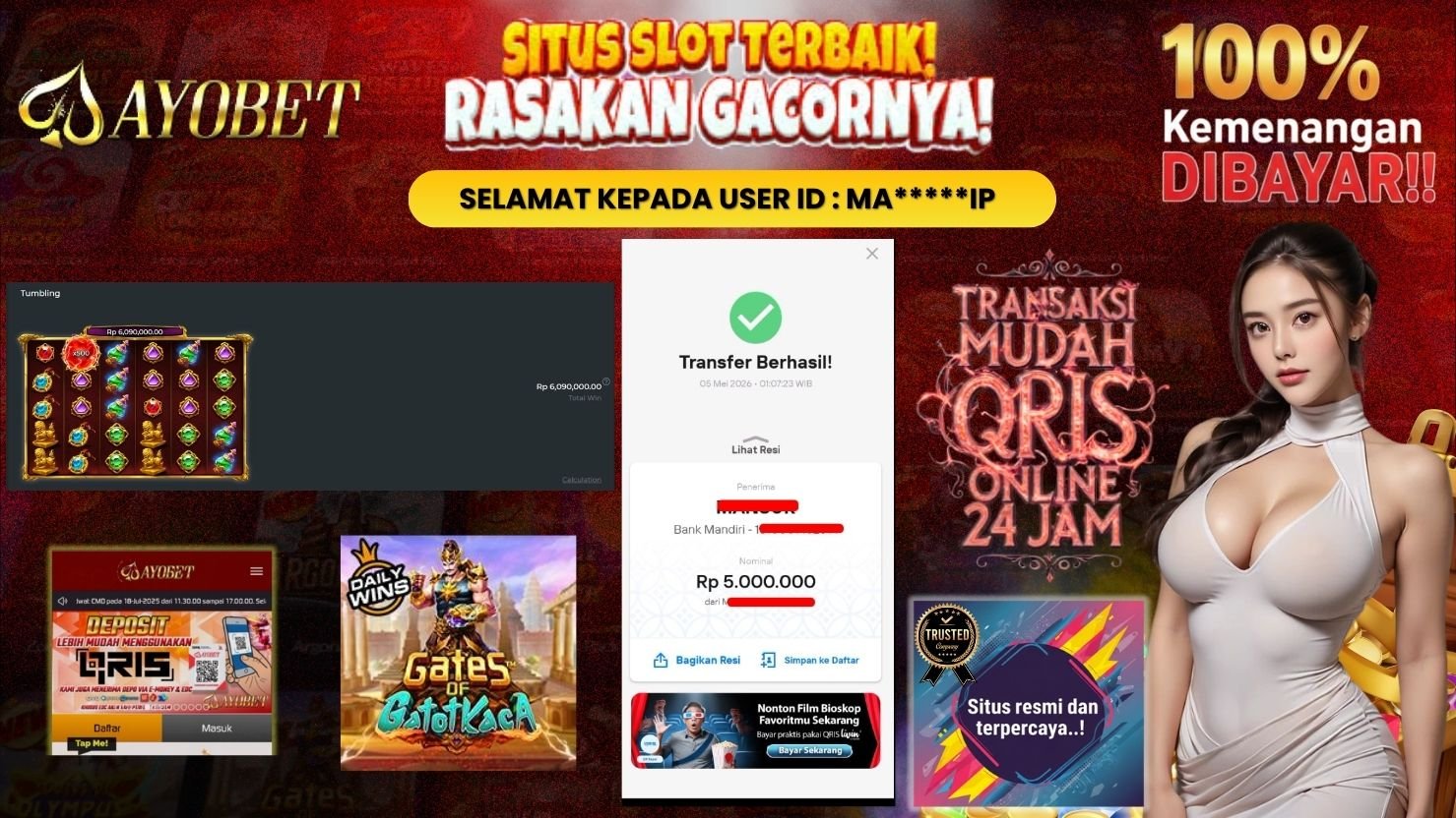 AYOBET JACKPOT SLOT GATES OF GATOTKACA